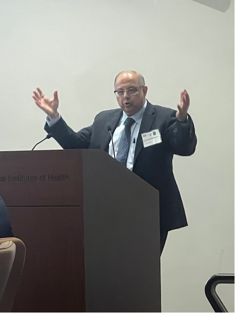 Great to catch @ASNKidney President-Elect @proychaudhuryMD presenting on ASN's new @NIDDKgov funded program, 'Fostering Inclusivity in Dialysis Access (FinD)' today @NIH
