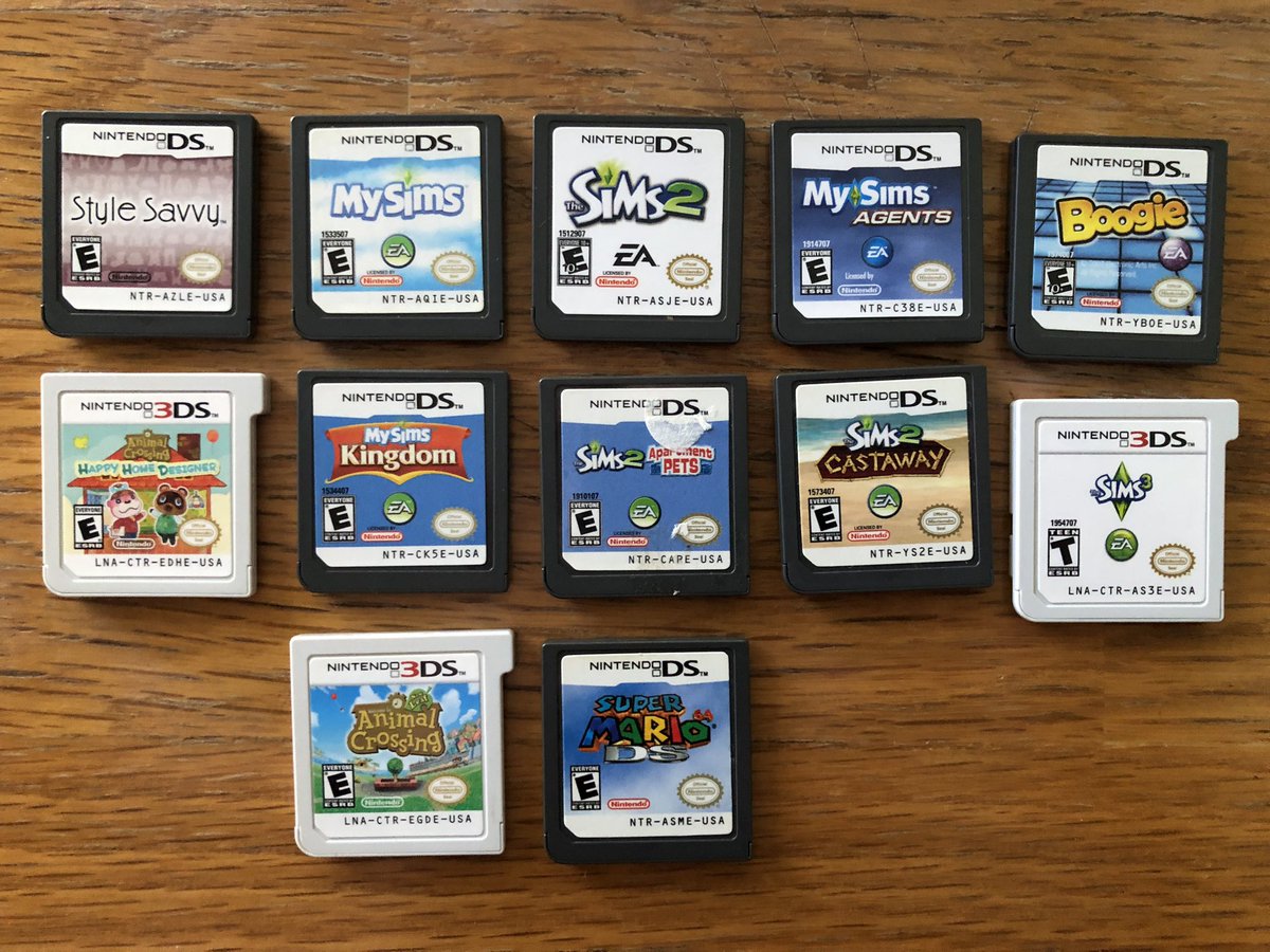 Everyone is playing Nintendo games on their phones now and I saw that and I was like hold up let me just grab my Nintendo real quick 😂

I would say I have a pretty decent collection of games 🥰