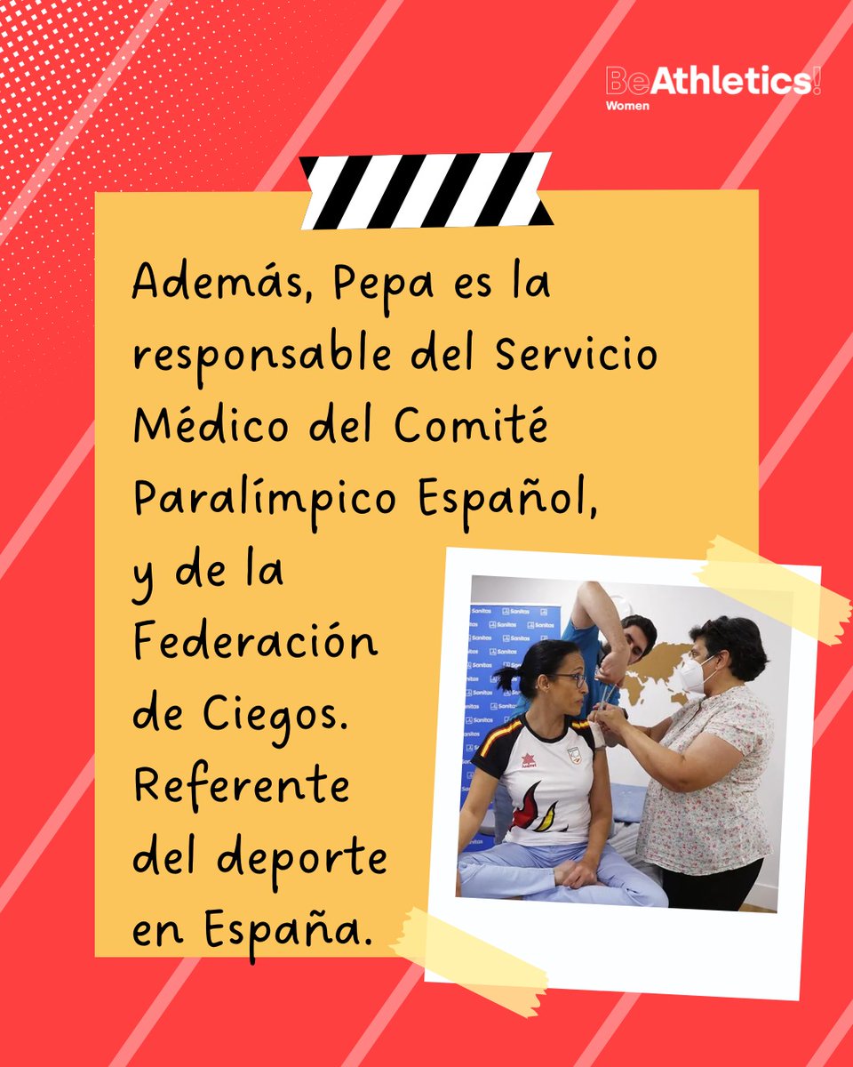 👉🏻 Pepa Espejo 𝗠𝗘𝗥𝗘𝗖𝗘 𝗨𝗡 𝗟𝗜𝗞𝗘 ♥️ ¡Y TODOS LOS SERVICIOS MÉDICOS DEL ATLETISMO 🇪🇦 TAMBIÉN! Un trabajo en la sombra, pero fundamental para que los atletas consigan lograr sus objetivos 🫡 Conócela 👆🏻