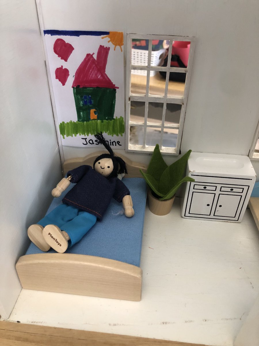 MrsHicksRECE's tweet photo. Thank you so much Ms White for these beautiful furniture pieces to enhance our doll house! The children were so delighted to play with them.  🏠♥️
@BernadetteOCSB 
#languagedev 
#empathy
#reallifesituations 
#socialskills https://t.co/0BUrBh2Rk6
