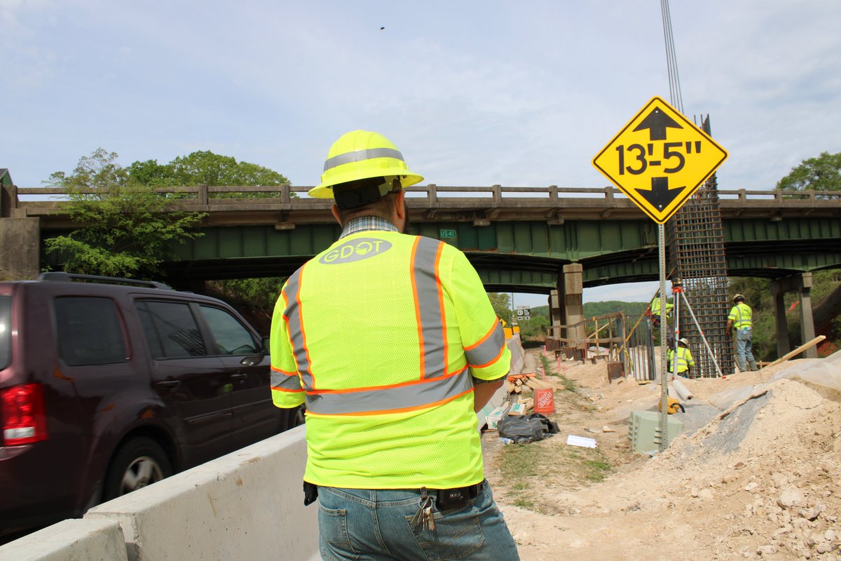 As National Work Zone Safety Awareness Week comes to a close we ask that you continue to watch for crews whenever you drive through work sites. Slow down. Keep your eyes on the road. #NWZSAW #DriveAlert #ArriveAliveGA