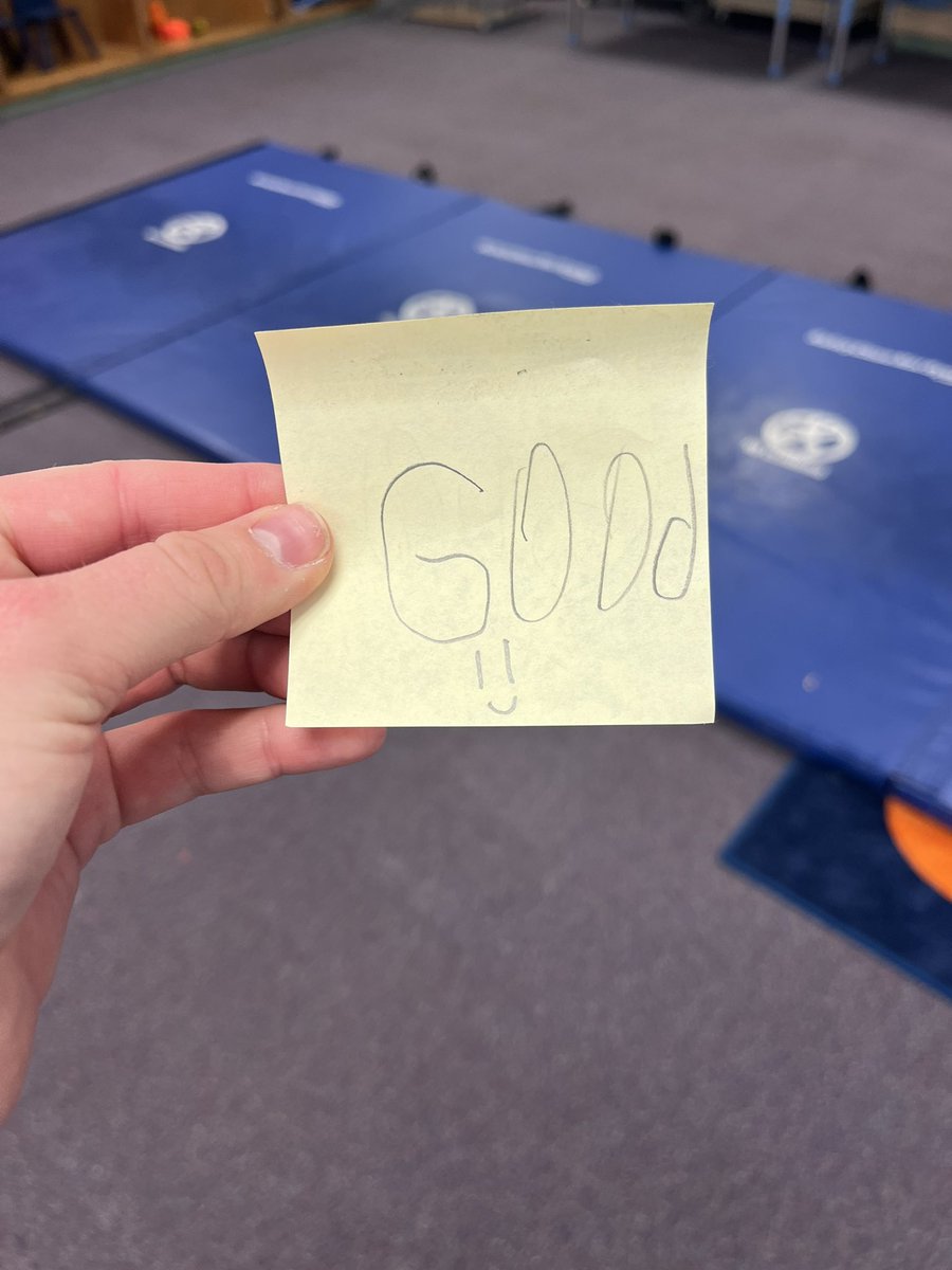 Preview day was a blast today in tumbling with <a href="/OCJoeJohnson/">OCJosephJohnson</a>! Yusuf and I even got notes from the kiddos! #tweetOC #OCAllIn