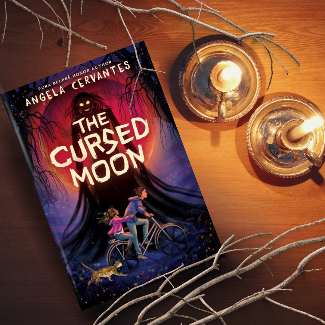 Middle Grade Scary - The Cursed Moon by Angela Cervantes👻evil ghost - curses - and a creepy caretaker.  I'm in.  

#kidlit #middlegradebooks