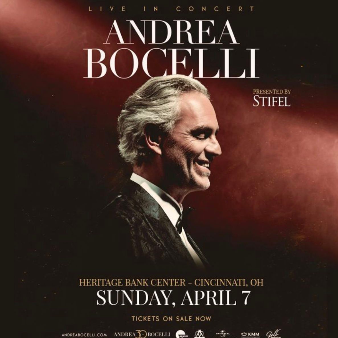 AWR Music hired musicians for Andrea Bocelli's recent performances in Detroit and Cincinnati! 🎶

Visit our website to learn more about the many services AWR Music has to offer! #LinkInBio
buff.ly/3Q6zSUe 

#awrmusic #musicservices #producer #andreabocelli