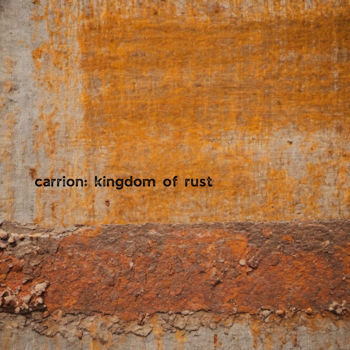 Carrion’s ‘Kingdom of Rust’ is out now on @33Veinte. Field recording and haunting noise. Name your price! #noise #ambient #fieldrecording #nin 

veinte33records.bandcamp.com/album/kingdom-…