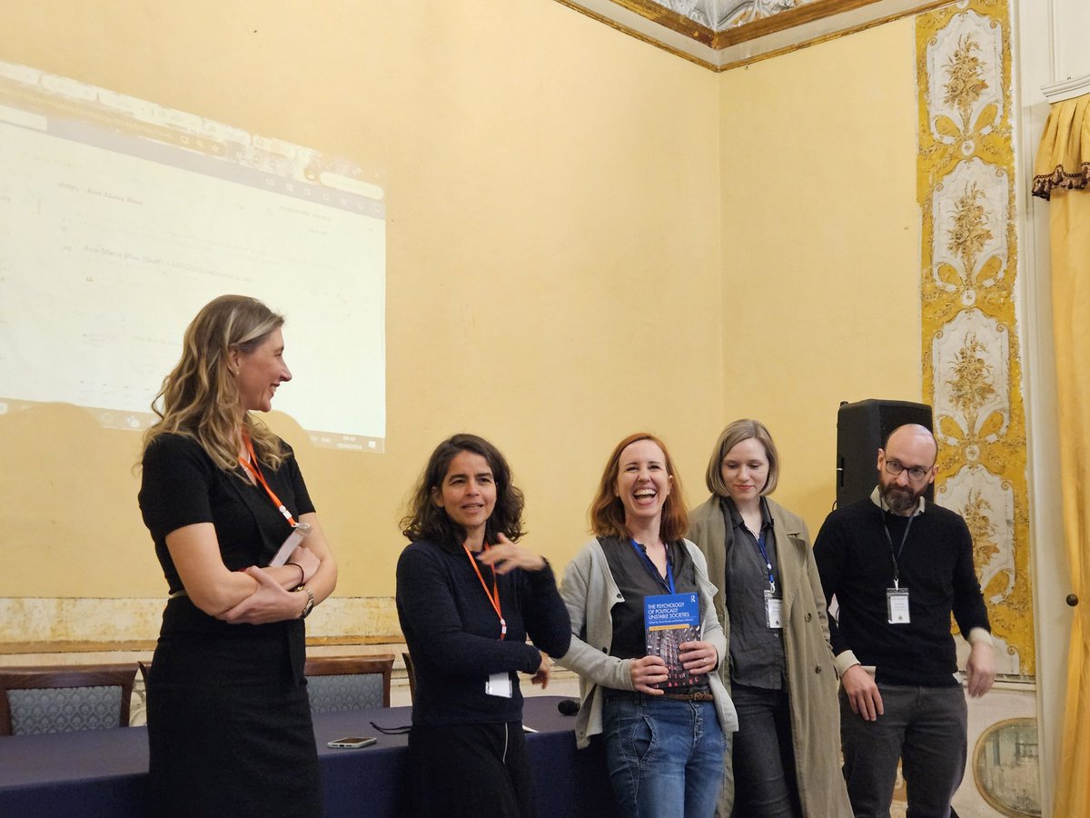 Attending <a href="/easpinfo/">EASP</a> meeting on (collective) identity fragility in #Milazzo organised by <a href="/kendeanna/">kendeanna</a> <a href="/mchayinska/">Dr. Maria Chayinska</a> <a href="/barbaralastic/">Barbara Lasticova</a>, @xendziii &amp; Patrice Rusconi has been an honour and joy to meet all the interesting researchers! You again succeed to organise the best meetings!