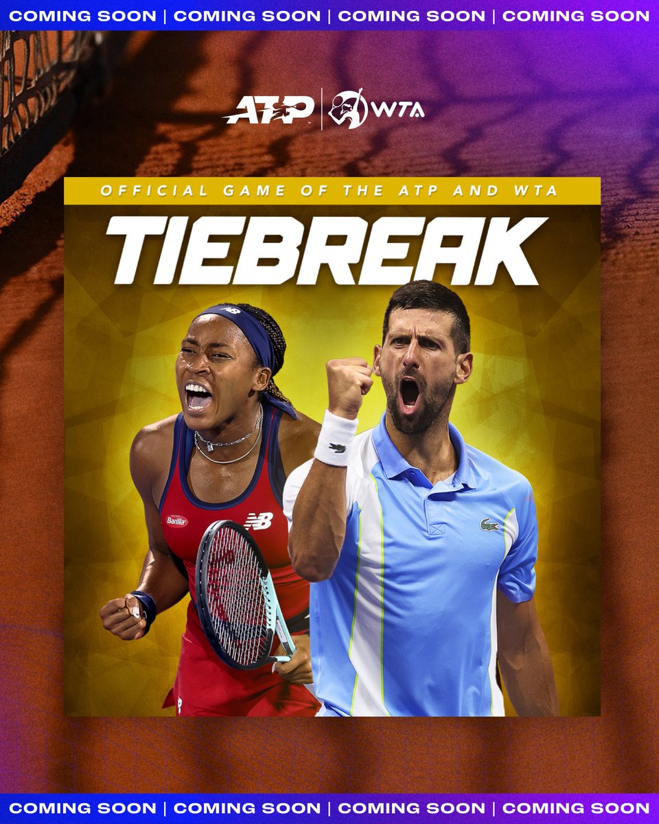 CONFIRMADO 🕹️🎮 A finales de año saldrá 'TieBreak', el videojuego oficial de ATP y WTA. Podrás jugar temporadas completas ATP y WTA, con las estrellas actuales y los mejores tenistas de todos los tiempos.