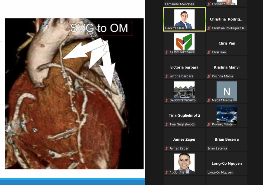 🙏<a href="/UCI_Cardiology/">UCI Cardiology</a> <a href="/MemorialCareHS/">MemorialCare</a> &amp; fellows for having <a href="/A_SteinMerlob/">Ashley Stein-Merlob, MD PhD</a> <a href="/Devmoski/">Devon Terraciano</a> et al attend your presentation of a #cardioonc challenging case of ICI myocarditis. 

Awareness, education &amp; collab at all healthcare systems are critical to ⏫⏫ recognition &amp; early intervention!