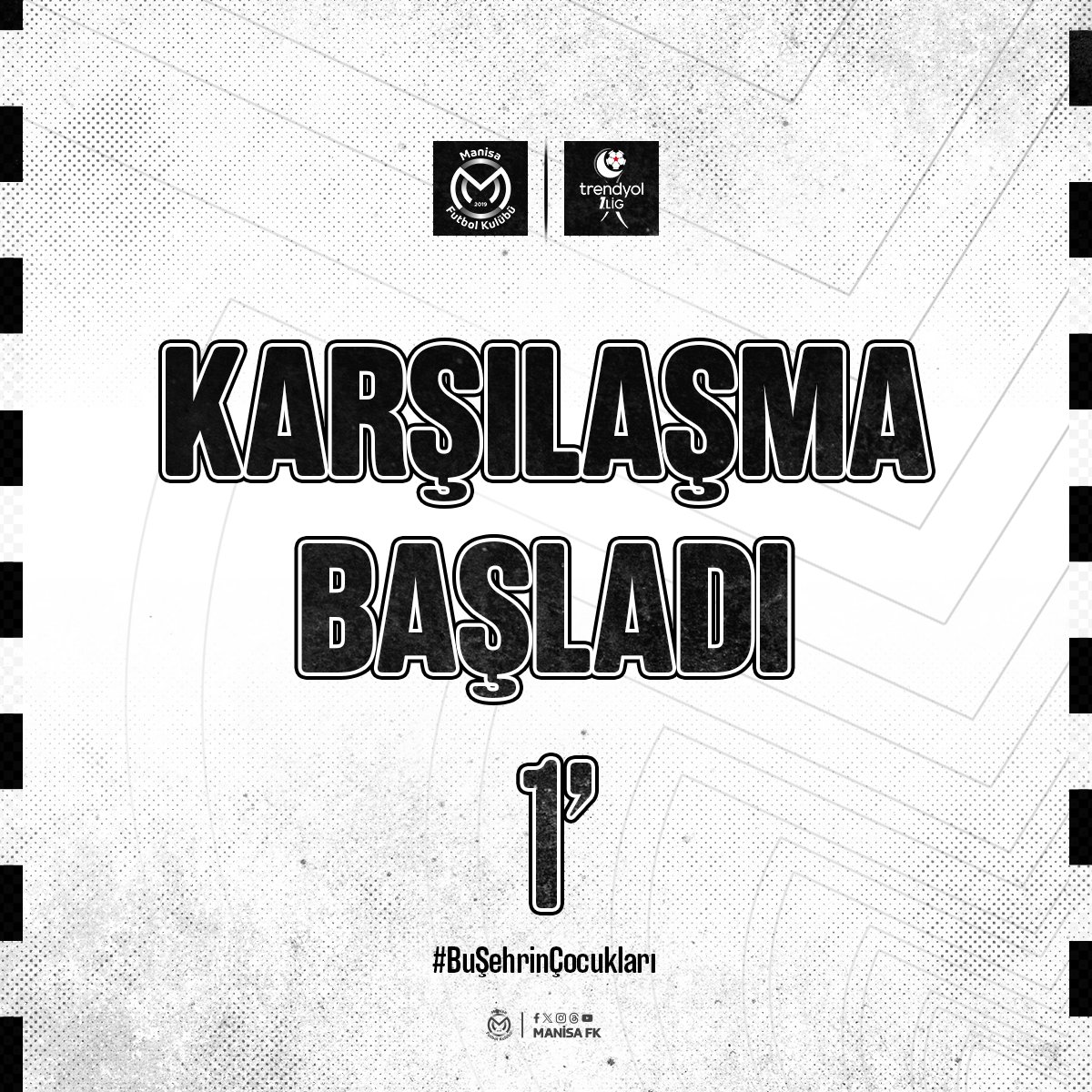 ⏱ 1' | Karşılaşma başladı. #BuŞehrinÇocukları