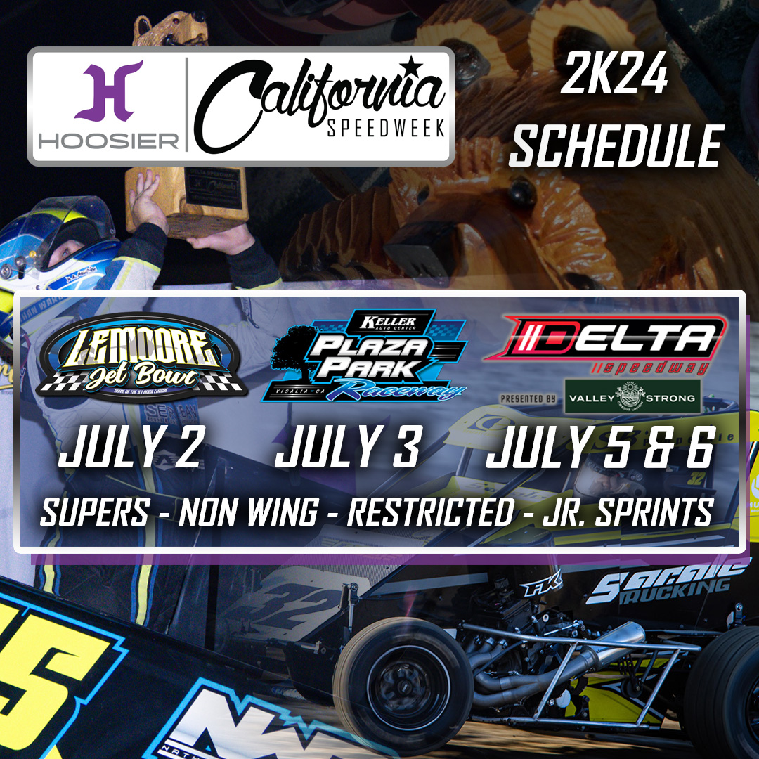 StevenBlakesley's tweet photo. 2024 HOOSIER TIRE CALIFORNIA SPEEDWEEK ANNOUNCED FOR JULY 2-6

https://t.co/oRQIhmtbX7 https://t.co/UkhxE8d53o