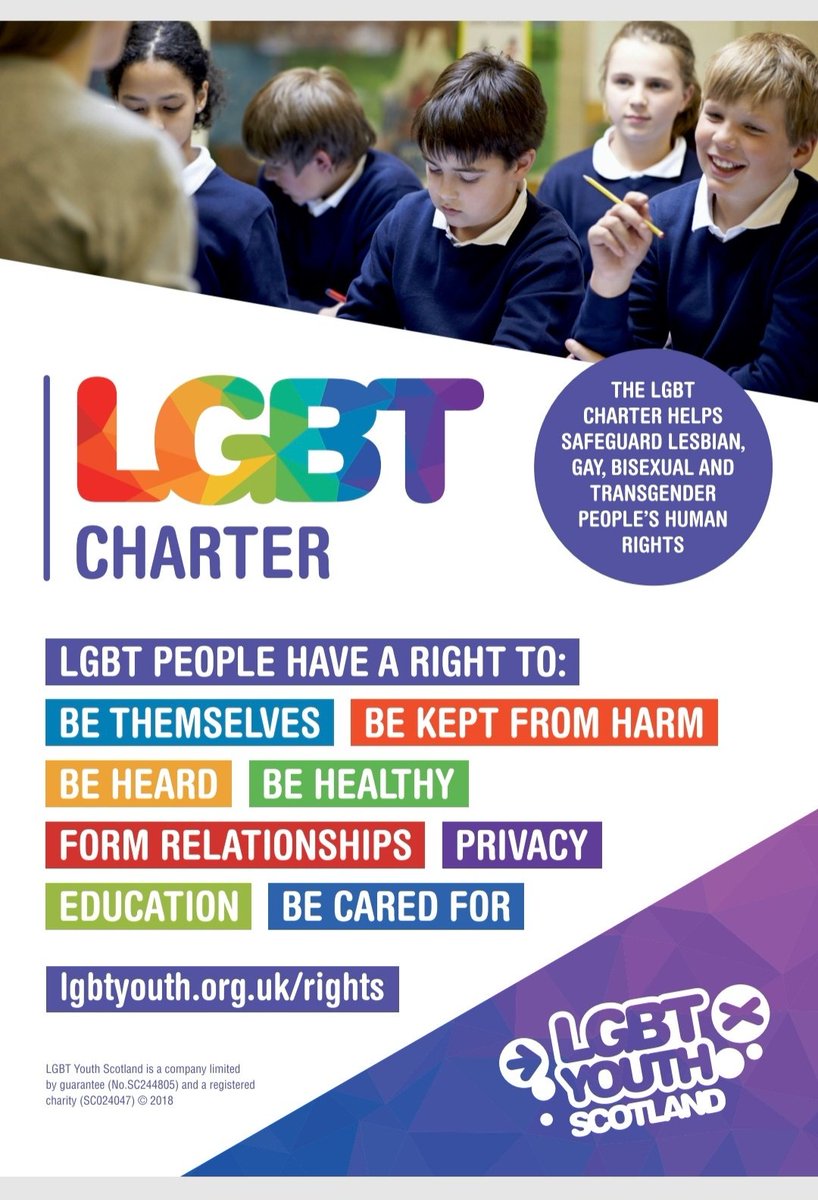 Of course, LGBT Youth Scotland has already produced a 'coming out' guide for young people aged 13-25 that promotes privacy around 'gender identity', with the theme also running through its primary school materials. 

lgbtyouth.org.uk/wp-content/upl…

#DefundLGBTYS