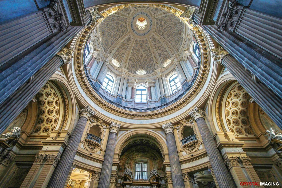 Basilica of Superga in Turin, Italy ❧