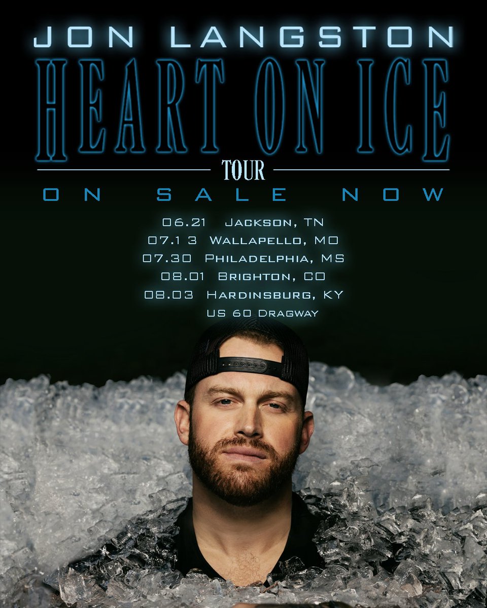#ICYMI, my latest round of shows are on sale now! Get tickets at jonlangston.com/tour