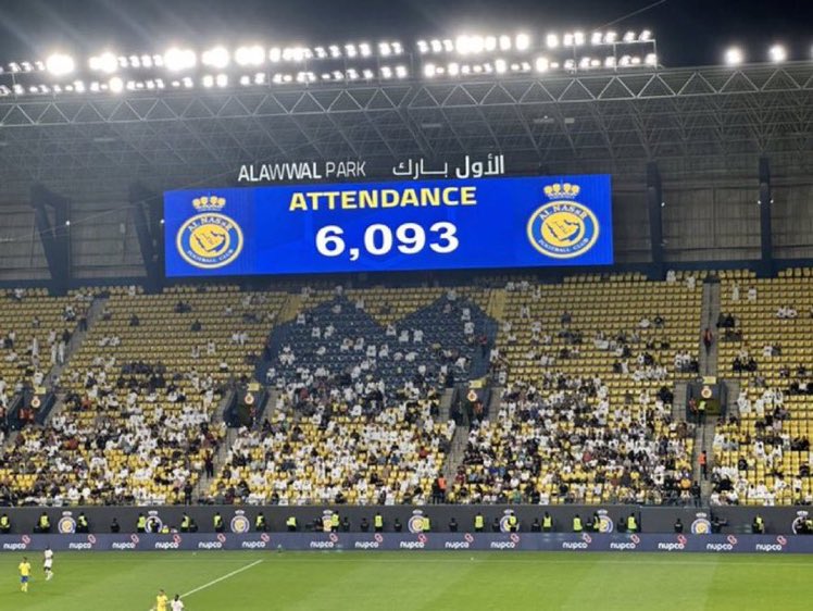 🚨🚨 الحضور الجماهيري في لقاء #النصر_الفيحاء 💛