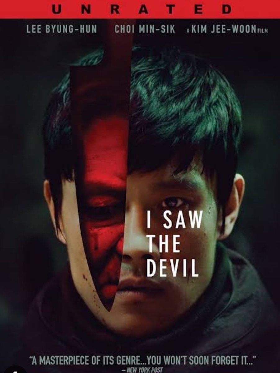 I Saw The Devil 

8.5/10

Harika bir intikam filmi. Yalnız Uzak Doğu filmlerinin çoğu gibi süresi biraz uzun. Vaktiniz varsa kendisi bir canavara dönüşecek olsa bile intikamını almaya and içmiş bu adamı izleyin derim.