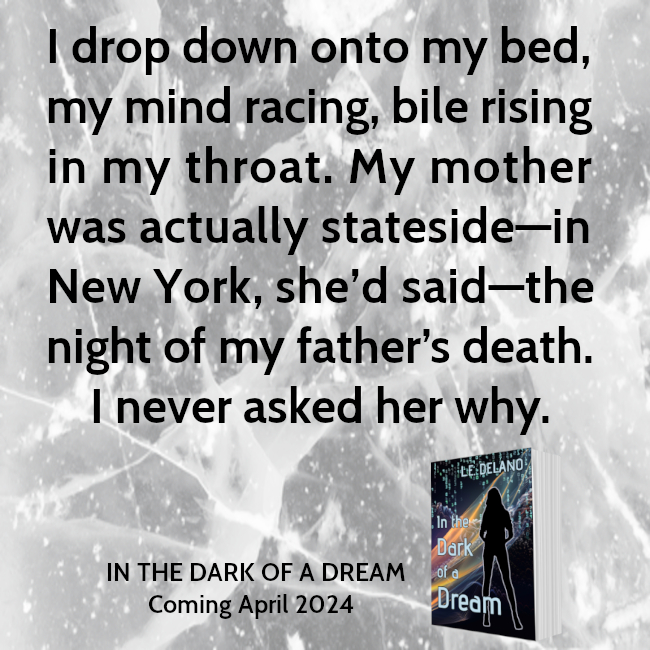 J.J. Ashford finds herself trapped on an island with her estranged mother - and trapped in a bloodbath with her night terrors every evening. How much can a girl take? IN THE DARK OF A DREAM is out April 23rd! #YA #YAbooks #ComingSoon