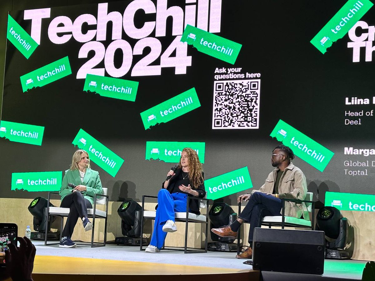 'Build a lifelong support group around your product, and that will be the most valuable source for collecting feedback about your product.' @MargauxAMiller the Global Director of Community at @toptal #TechChill2024