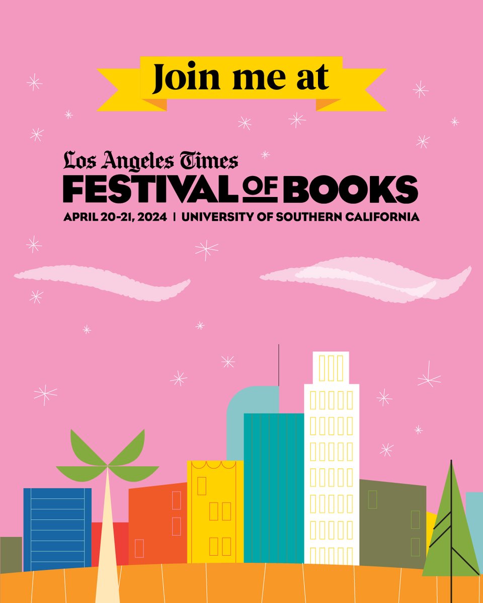 Tomorrow, see me at the @latimesfob in the 'Stories of Resistance and Protest' session, 1:30-2:30 PM at Wallis Annenberg Hall at USC. Stay for a book signing. Wait in the stand-by line or reserve your ticket now at: tixr.com/groups/latimes… @simonandschuster @uscdornsife