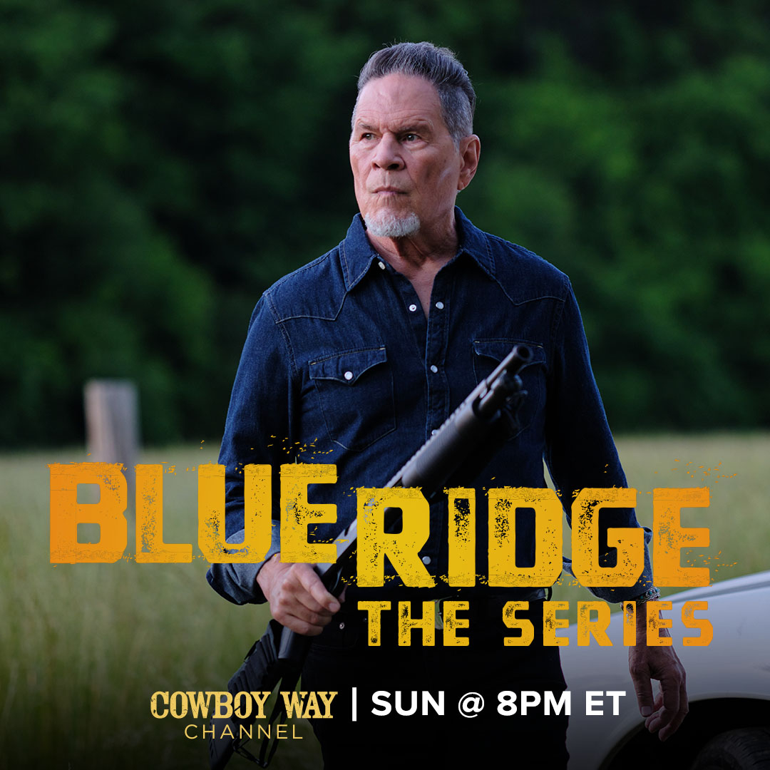 Set your DVR! Blue Ridge airs every Sunday at 8/7c on @CowboyWayTV 🤠 Tune in Sunday, April 21st for a brand new episode!