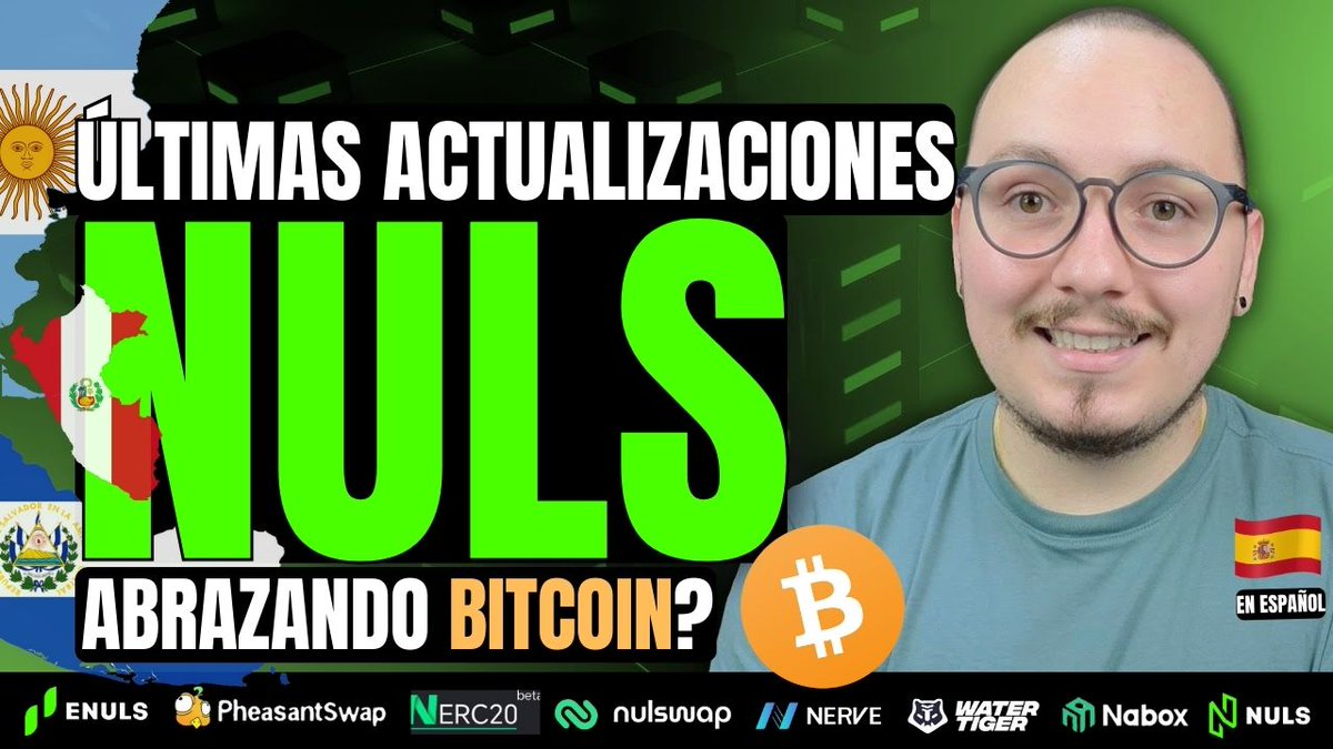 VISIÓN GENERAL DE NULS! BITCOIN / ETHEREUM / GRAN AUMENTO DE PRECIO Mira el video en español a través del enlace de YouTube: youtube.com/watch?v=Kl8FcG… #crosschain @BinanceLATAM #DeFi #blockchain #Layer2 #cripto @binance #web3 #Bitcoin #Halving2024 #evm #Modular #evm #BRC20