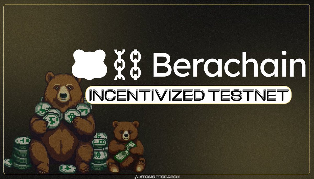 🐻⛓️ Incentivized Testnet on Berachain! @zothdotio launched an incentivized testnet on Berachain • 20,000,000 $ZOTH tokens are allocated to testnet users • @berachain raised $211M and $BERA token confirmed • ZOTH raised $2.5M and $ZOTH token confirmed Let's go 👇 #airdrop