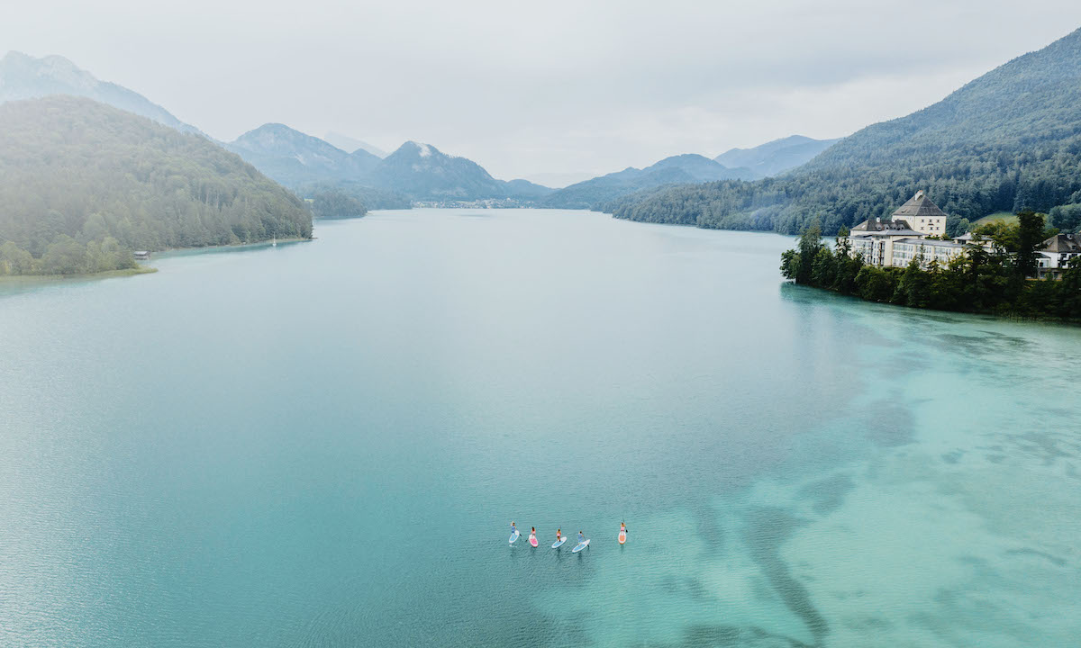 Views on views on views! 😍 #supconnect #sup #paddleboarding 📸: Salzburger Land Tourismus