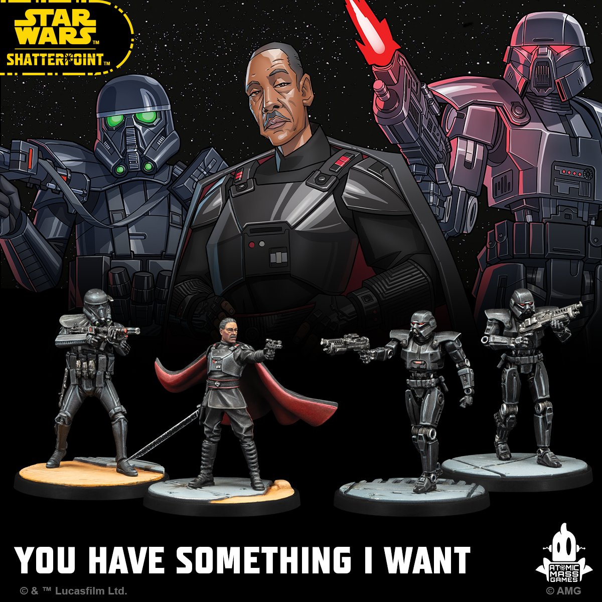 The You Have Something I Want Squad Pack for STAR WARS: Shatterpoint arrives in friendly local game stores soon! Who’s picking one up? ow.ly/zI0Y50R4YZt