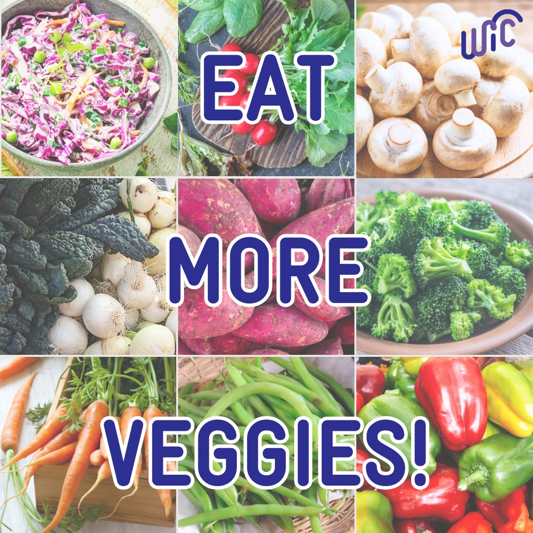 You can introduce your children to new ways to eat veggies by adding them to the meals they already love. Add veggies to pizza; spinach and red bell peppers to quesadillas; or corn and peas to Spanish Rice. Learn more: nj.gov/health/fhs/wic… #HealthierNJ #HealthyStartsHere