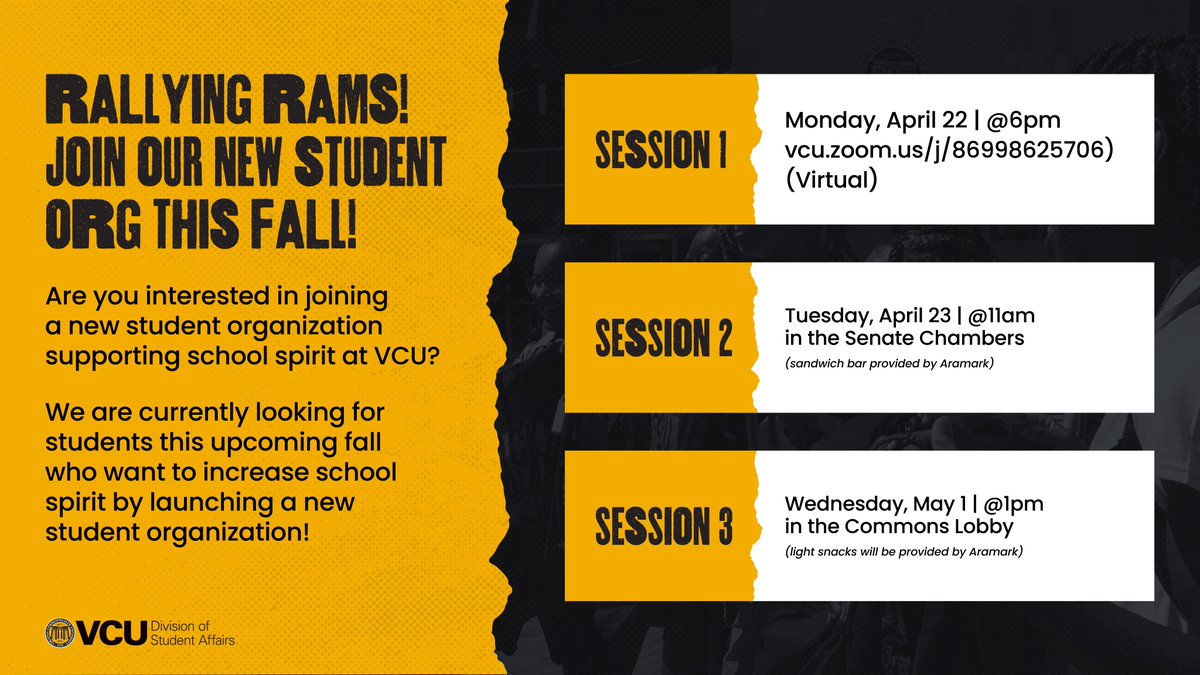 VCU Division of Student Affairs tweet media