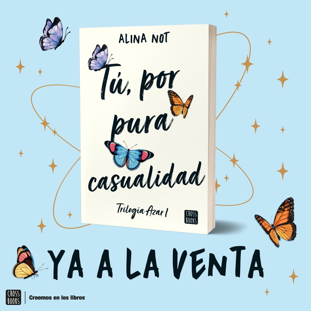 ¿Está escrito el destino? ¿O puede el amor jugar bajo sus propias reglas?

🦋 'Tú, por pura casualidad', la nueva novela de @_AlinaNot_, está disponible en librerías.

#CreemosEnLosLibros 📚