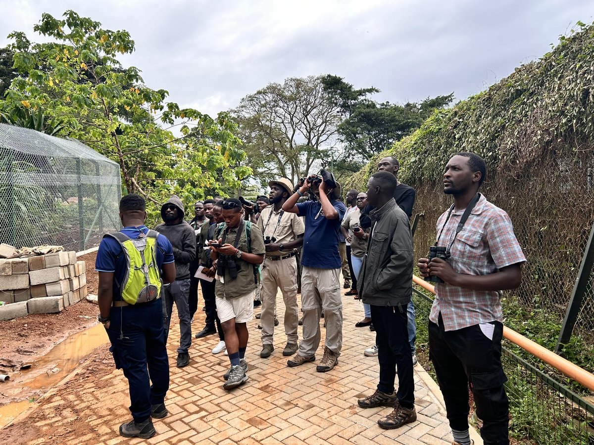 The past 5days have been busy ones where guides attained a training at @UWEC_EntebbeZoo We were training on how to deal with emergencies, how to protect our wildlife, clients and ourselves and how to serve our clients with professionalism. Big thanks to @UWEC_EntebbeZoo mgt.