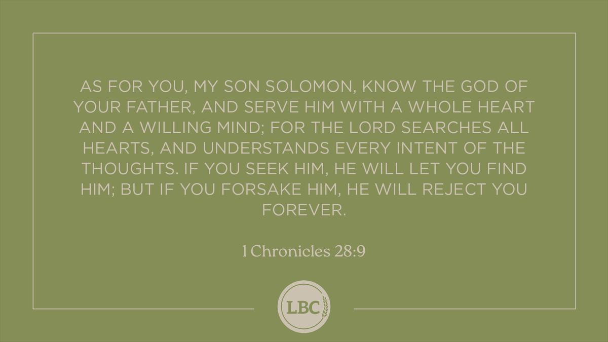 LenexaBC's tweet photo. From today's Bible reading:
As for you, my son Solomon, know the God of your father, and serve Him with a whole heart and a willing mind... — 1 Chronicles 28:9
#ReachTeachUnleash
#LBCScripture
#LBC_DailyWalk
#liveoutward https://t.co/1Nifqv4cSn