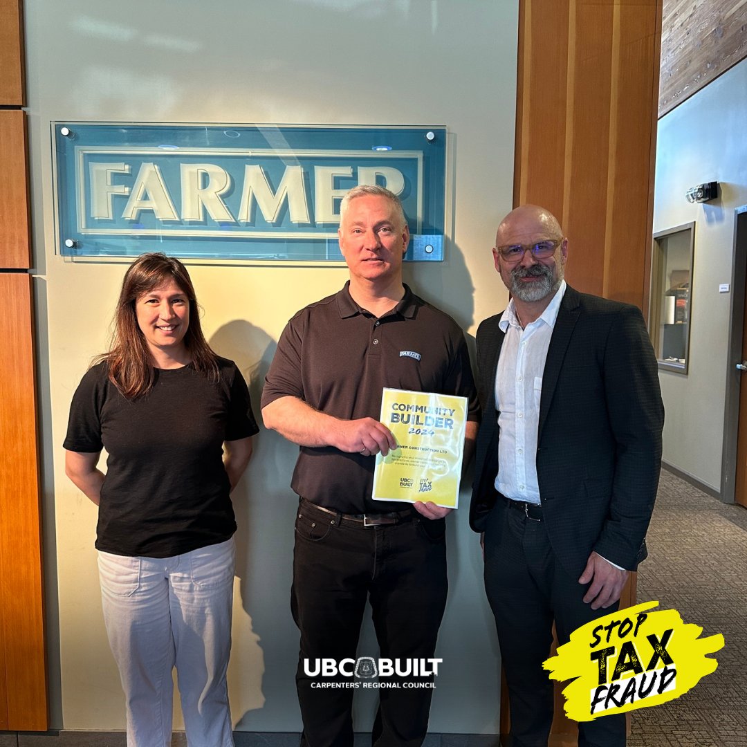 Congrats to President Gerrit Vink and the team at Farmer Construction Ltd. for being recognized as part of the CRC’s 2024 Community Builder Awards. They are paving the way for all contractors to follow. #communitybuildersawards #TFDOA2024 #CRC