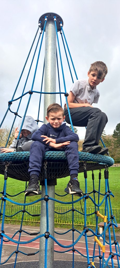 A trip to the local park to work out in the gym! I feel so blessed to have these lovely boys in my class.They're charismatic, polite,helpful,and engage in every aspect of their learning without a single grumble. They make me very proud. 🥰 #ks2 #primary #nurture @Head_TheHeights