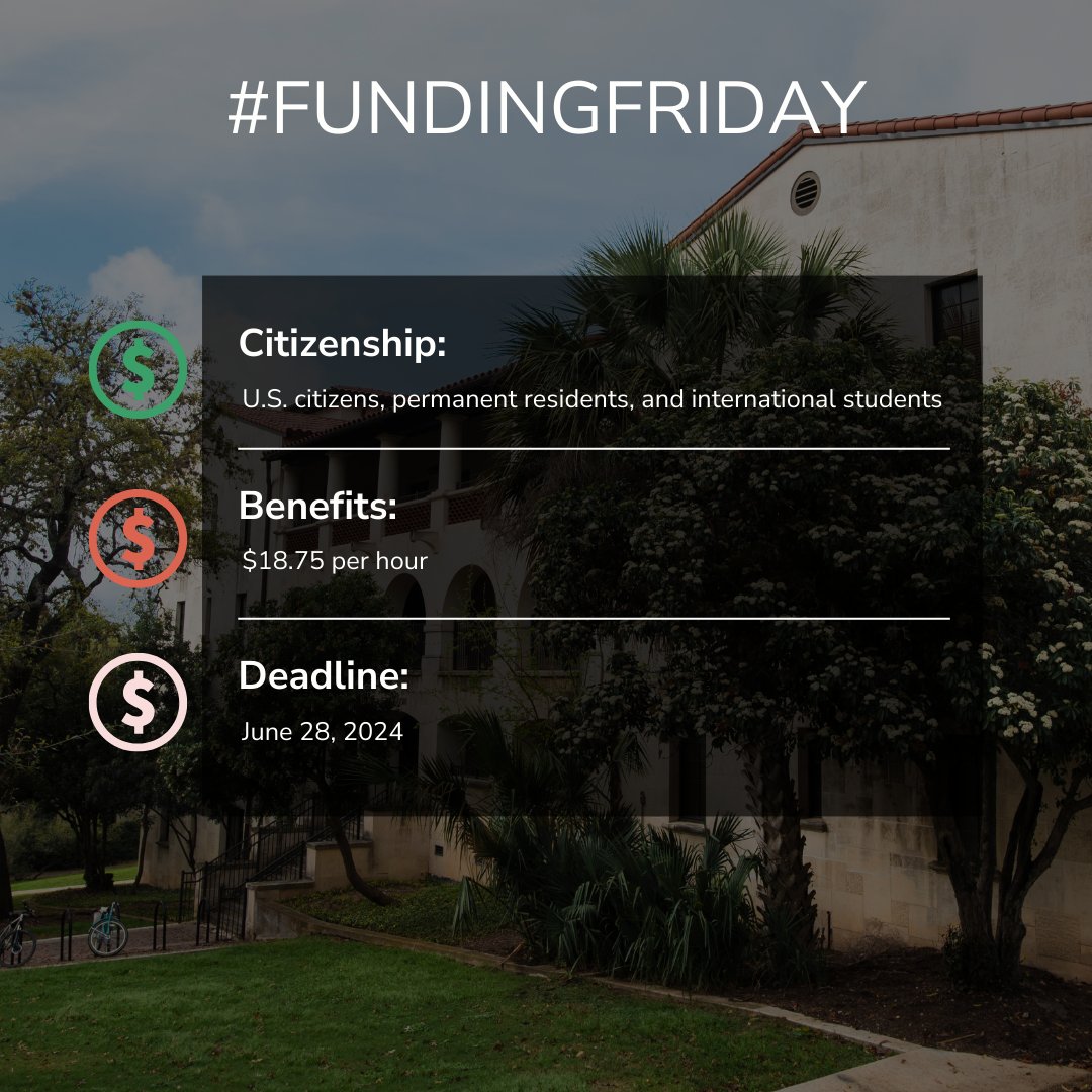 #FundingFriday: HACU National Internship Program (@HNIP) 👉Overview: provides paid internships at federal agencies in Washington, D.C. and at field sites throughout the country, as well as through virtual and hybrid formats Apply: hacu.net/hacu/HNIP.asp