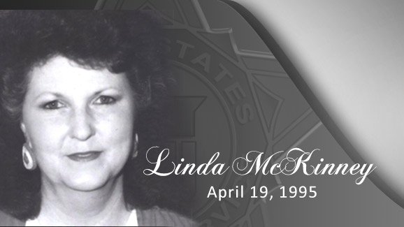 Today we remember Officer Manager Linda G. McKinney, who lost her life in the Oklahoma City bombing April 19, 1995.