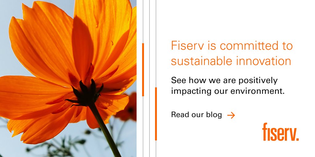 At Fiserv, our footprint is significant, with over 40,000 employees and operations in more than 100 countries. We recognize our role in proactively shaping a more sustainable future for our business, stakeholders and planet. Learn more: fisv.co/4aYLLU4 #EarthDay