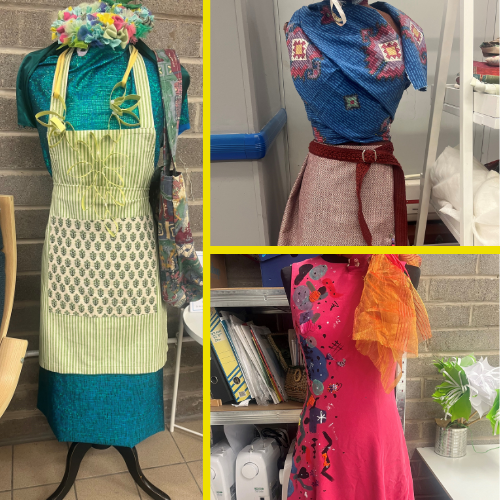 It's Fashion Revolution Week so why not create something new and unique from your old clothes💚

Click the link to book one or more of our workshops to learn how to mend items🧵
ow.ly/jla650RjGCE

#WasteLessLiveMore #FashionRevolutionWeek #Sustainability #Edinburgh #Charity