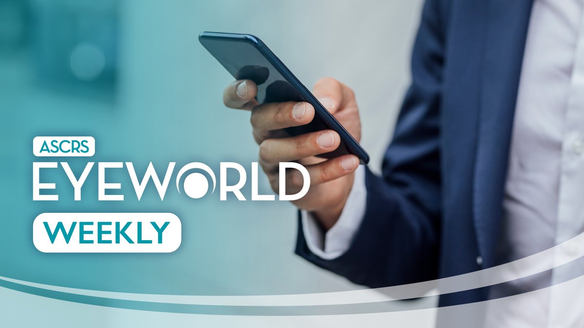 News of the Week: Update in trial evaluating treatment for decreased contrast sensitivity, IND amendment approved for retinitis pigmentosa gene therapy trial, AI chatbots pass board certification questions, and more. Read all about it in EyeWorld Weekly bit.ly/3vXiCd6