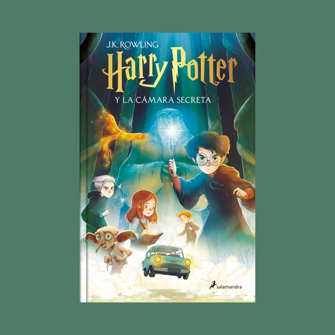 🎉 En junio llega la saga más vendida, leída y querida, 'Harry Potter' de J. K. Rowling, por fin ilustrada por un artista nacional: Xavier Bonet. Una edición más grande con portadas preciosas, guardas impresas y nuevos encabezamientos de capítulo 🎉