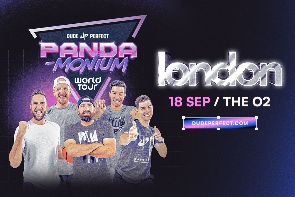 🆕JUST ANNOUNCED🆕 @DudePerfect will be bringing their brand new tour to The O2 on Wednesday 18 September 2024. On @O2 or with @virginmedia? Get Priority Tickets Wednesday 24 April at 10am priority.o2.co.uk/tickets General on-sale Friday 26 April at 10am ow.ly/s3Hv50RjZ11