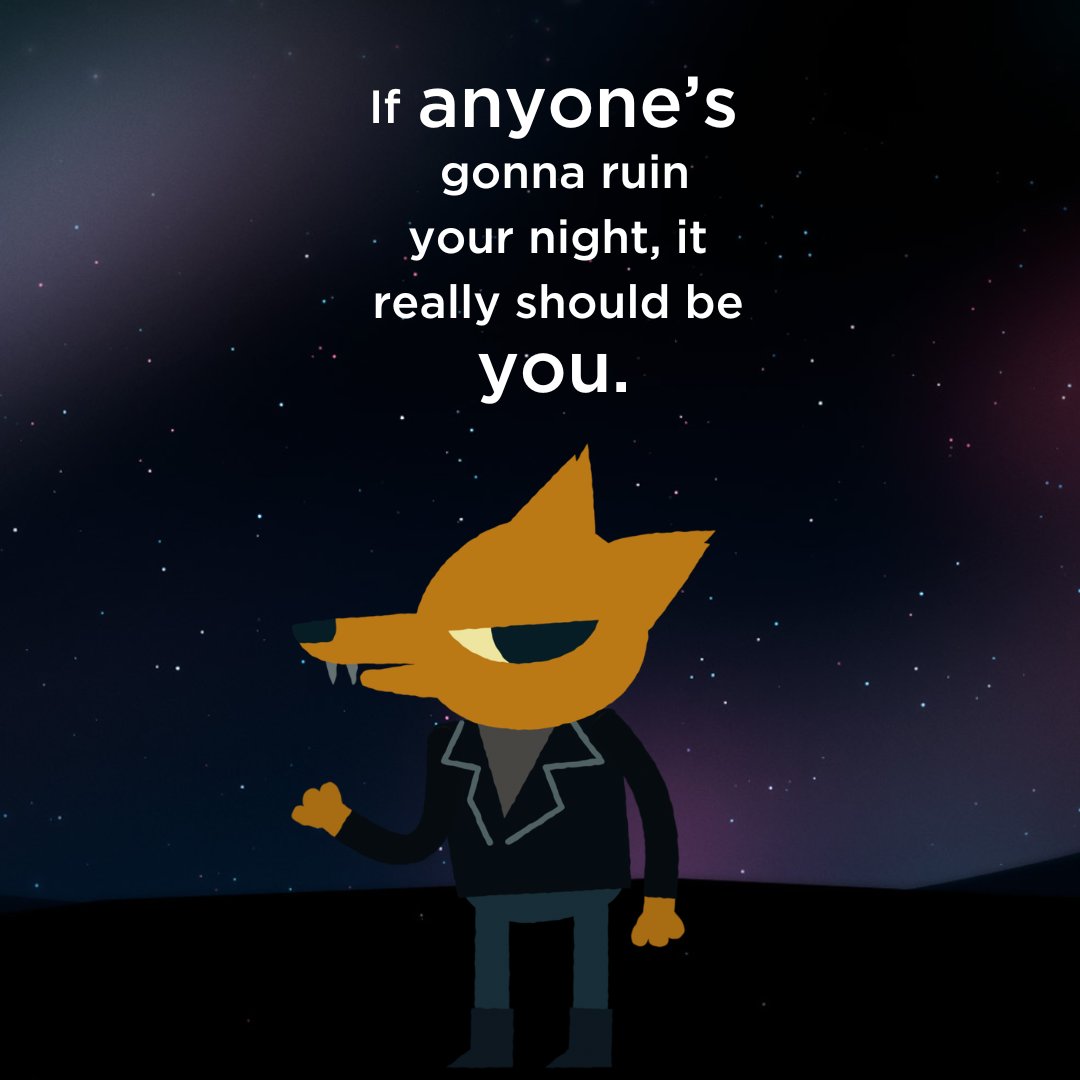 Weekend advice from Gregg, who rulz ok.

@nightinthewoods | #nitw