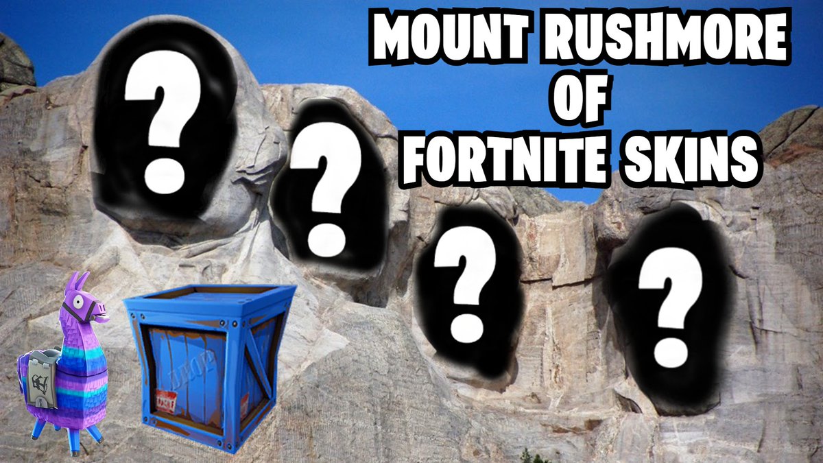 This was a fun piece for #freedomfriday @esports!

The Mount Rushmore of Fortnite skins! Link below ⬇️