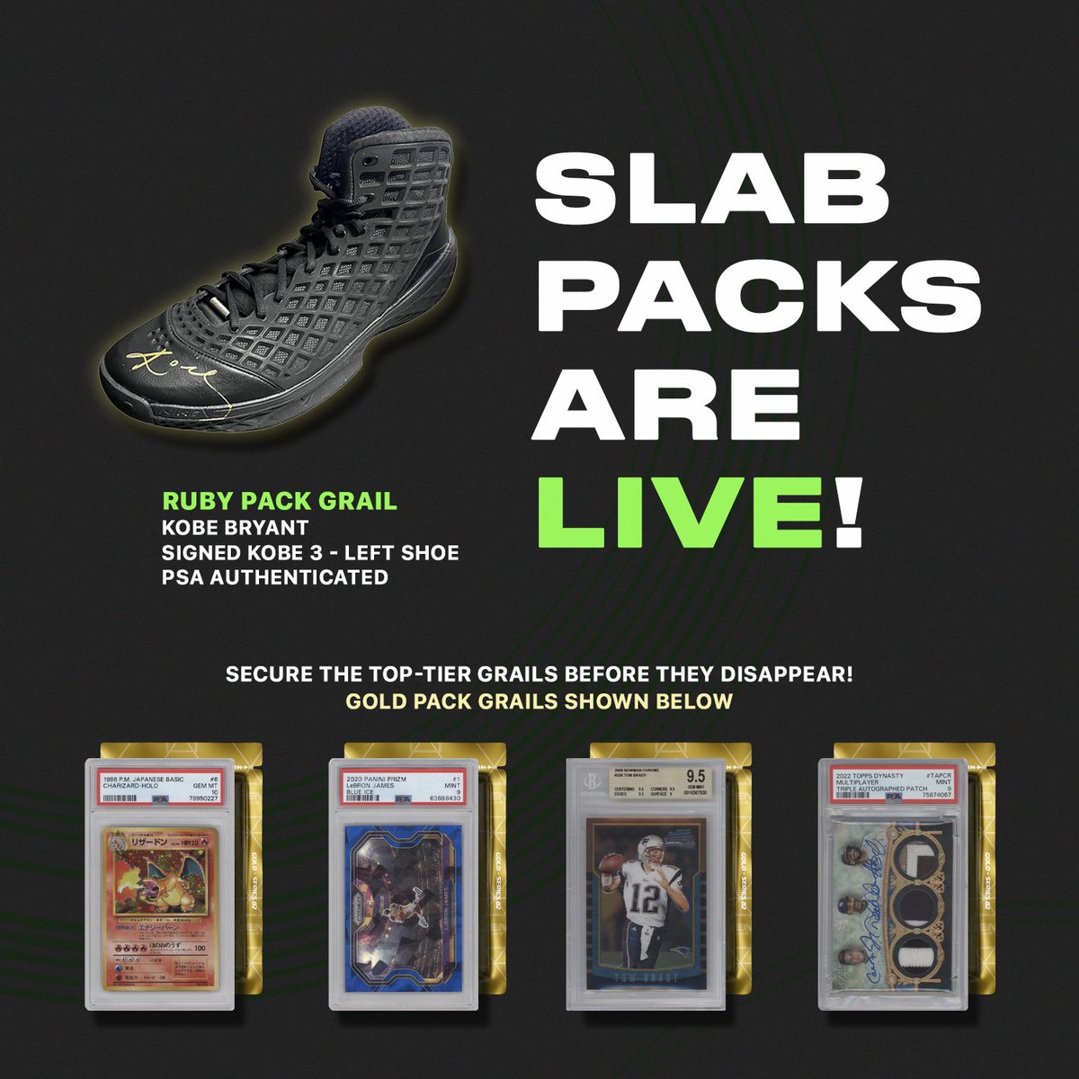 Slab Packs are Live with HUGE New Grails! 🤯 #slabpacks #arenaclub