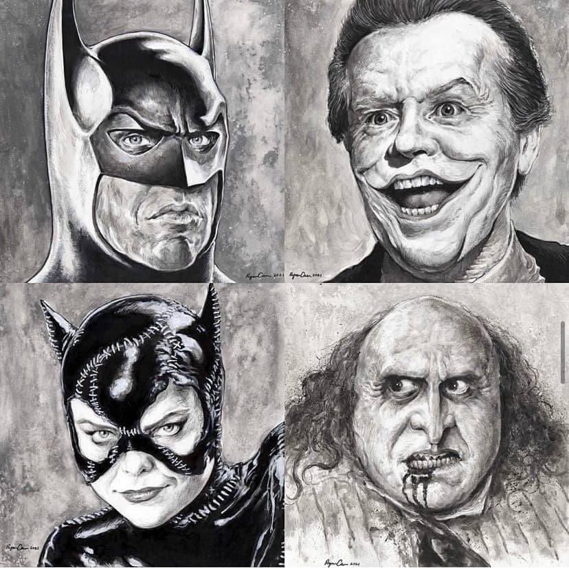 Batman portrait drawings I’ve done
#Batman #timburton #joker #catwoman #thepenguin #jacknicholson #dannydevito #michaelkeaton #michellepfeiffer