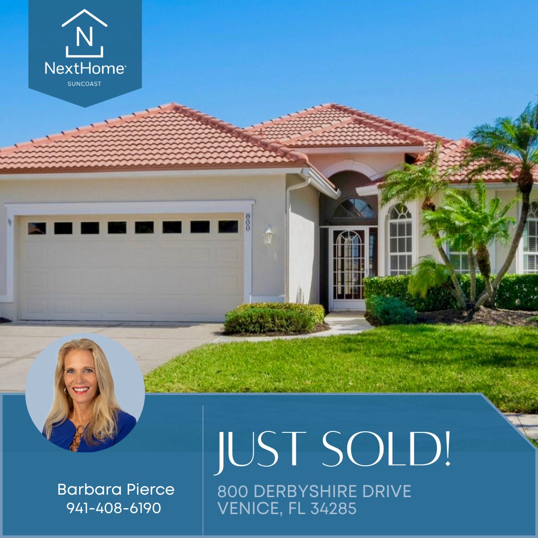 💥JUST SOLD💥

Great job, Barbara!🎉😀

Congratulations to the buyers on the purchase of your home! 🏠🔑

#JustSold #selling #realestate #VeniceFL #I🧡MyNextHomie #HumansOverHouses #OrangeIsTheNewSold #NextHome #NextHomeSuncoast