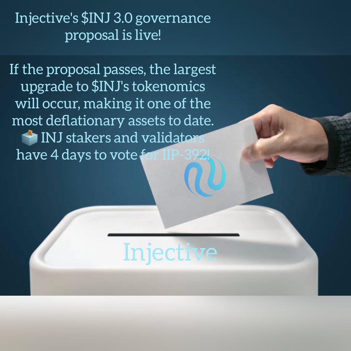 Let's vote! #Injective #crypto #bitcoin    #cryptocurrency #blockchain #ethereum #btc    #forex #trading #money #cryptonews #cryptotrading #bitcoinmining #cryptocurrencies #investing #eth #investment #bitcoinnews #bitcoins #nft #business #invest #entrepreneur #Binance