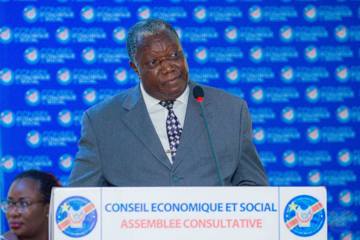 "Les inondations dans le Bassin du Congo : causes, impacts, conséquences et perspectives", problématique au centre des débats à la plénière de ce 19.04.2024 au <a href="/ConseilEco_RDC/">Conseil Economique et Social/ CES-RDC 🇨🇩</a>, séance présidée par le 1er Vice-Président de cette institution, le Conseiller de la République Timothée