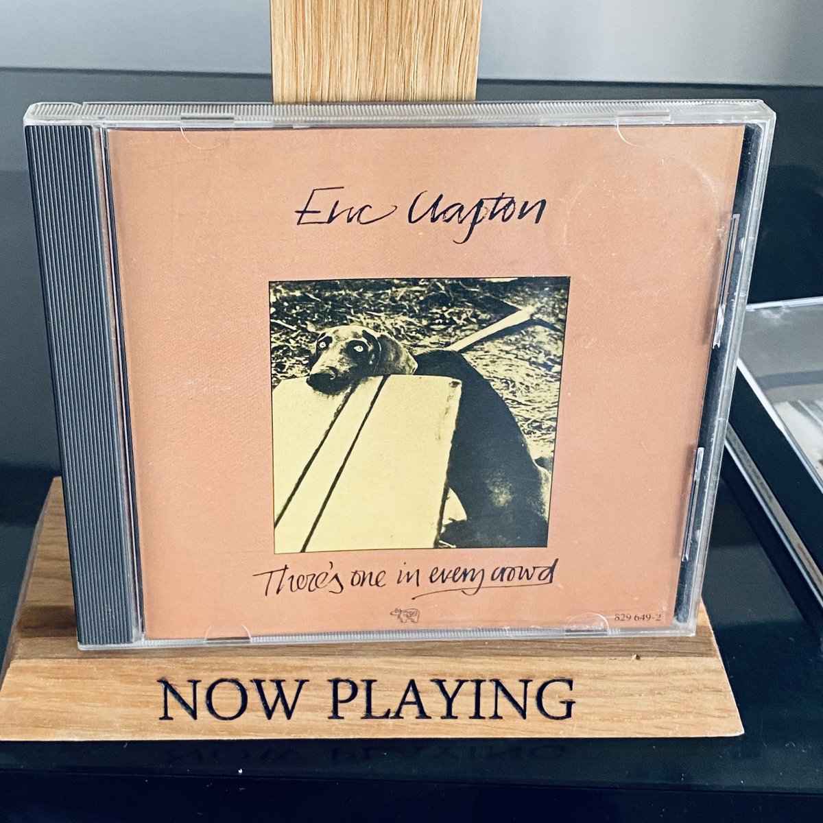 Listening to Eric Clapton “There’s One In Every Crowd” His third solo album from 1975