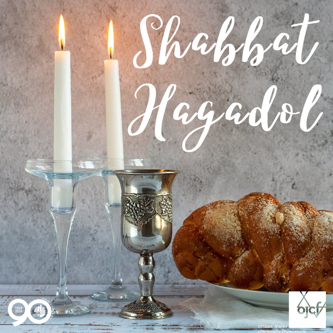 Shabbat Shalom! The Shabbat that precedes Passover is called Shabbat Hagadol, the Great Sabbath. Please enjoy this message from our chair Karen Palayew on Passover & how “change brings opportunity.” bit.ly/447RB3h #ShabbatShalom #JewishOttawa #HappyPassover